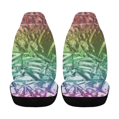 Car Seat Cover Rainbow Crush Airbag Compatible (Set of 2)