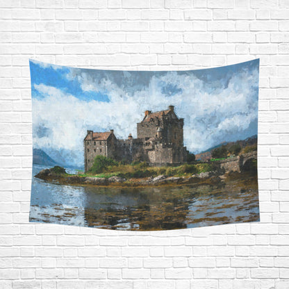FOX PRODUCTS- Wall Tapestry The Castle 80"(W) x 60"(H)