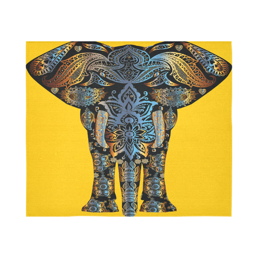 Wall Tapestry Elegant Elephant 60"x 51" (7 colors)