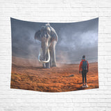 Wall Tapestry Face Off 60"x 51"