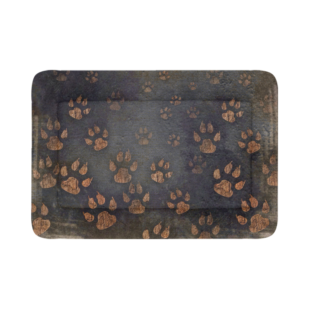 Pet Pad Paw Prints 54"x37" (3 colors)