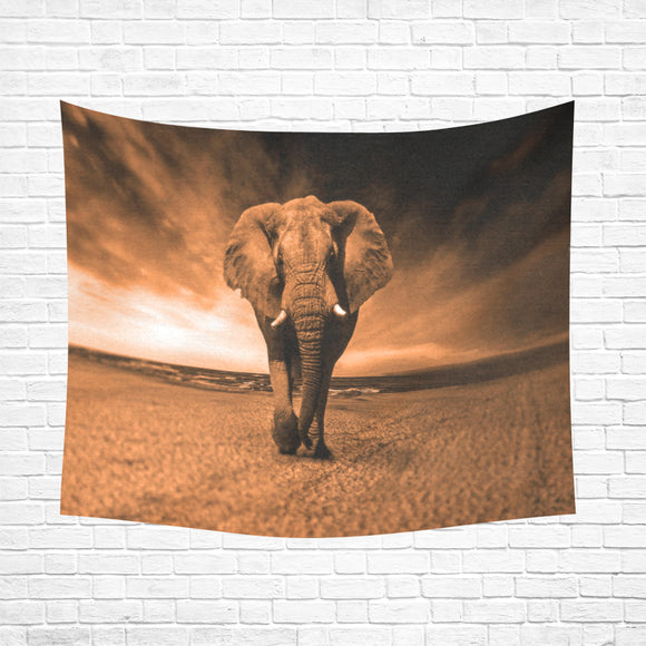 Wall Tapestry Elephant Wisdom 60