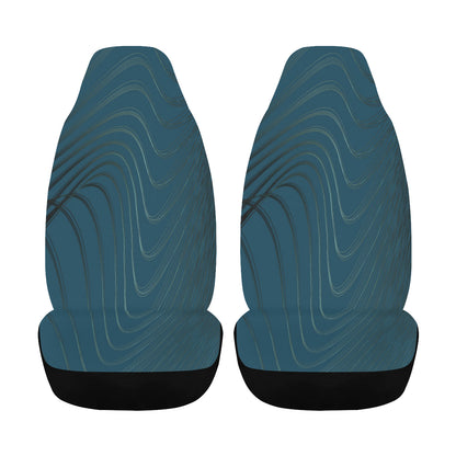 Car Seat Cover Blue Current Airbag Compatible (Set of 2)