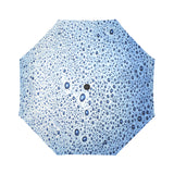 Anti-UV Wet Blue Automatic Foldable Umbrella