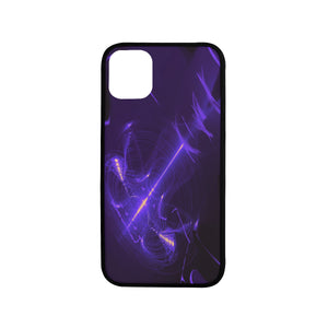 FOX PRODUCTS- Laser Style Rubber Case For Iphone 11 (6.1") Purple Strike