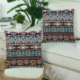 Throw Pillow Cover Adrianna 18" x 18" (Twin Sides) (Set of 2)