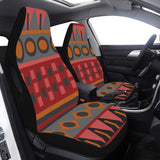Car Seat Cover Digital Shapes Airbag Compatible (Set of 2)