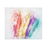 FOX PRODUCTS- Wall Tapestry The Elemental Feathers 60"x51"