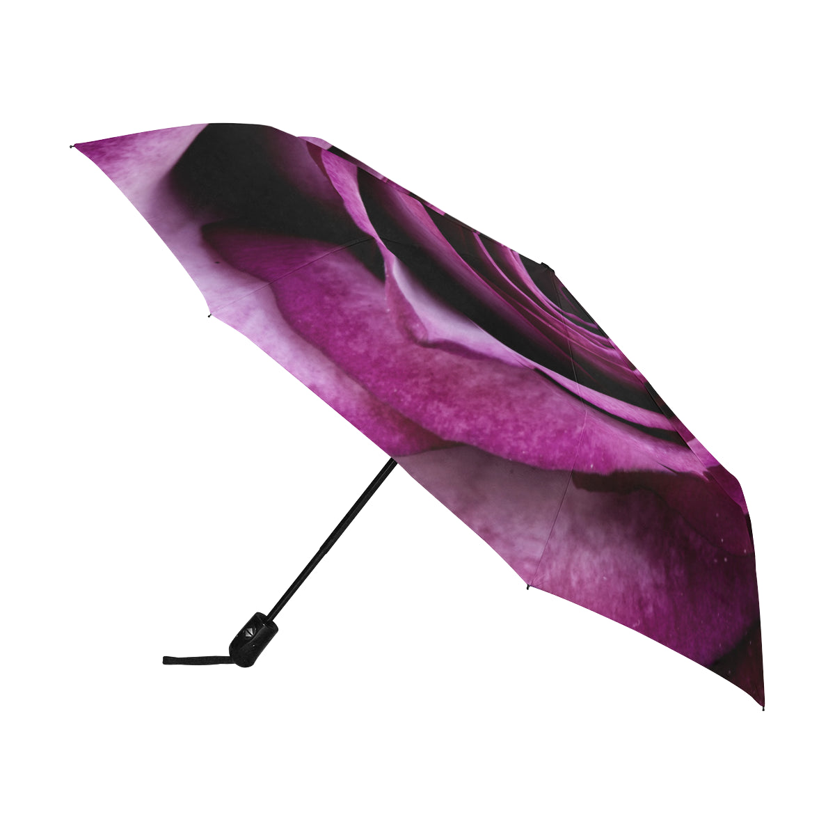 Anti-UV Automatic Violet Rose Umbrella (Model U09)