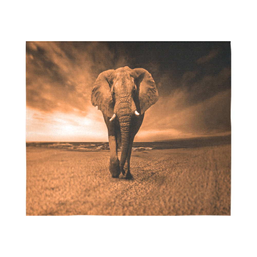 Wall Tapestry Elephant Wisdom 60"x 51"