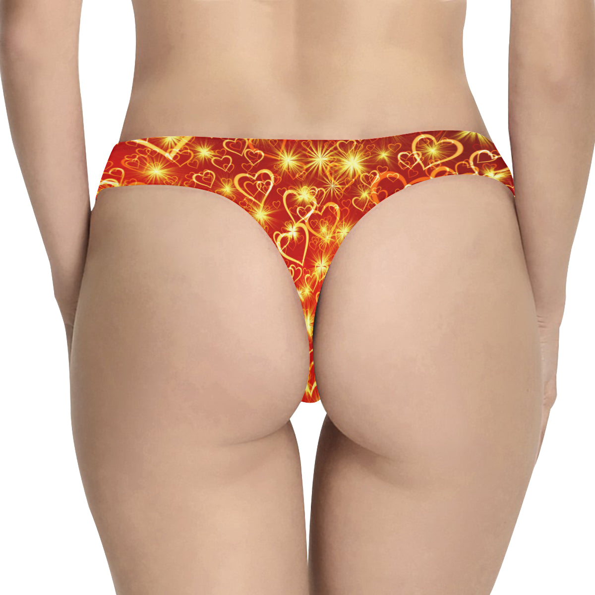 Women's Classic Thong Valentine's Sparkle (Model L5)