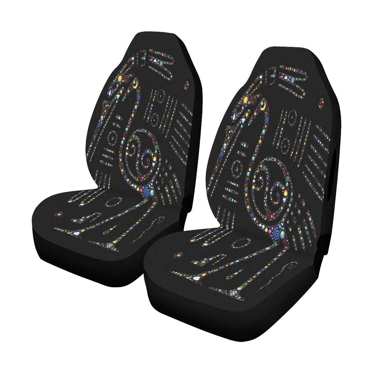 Car Seat Cover Sacred Crane Airbag Compatible (Set of 2)