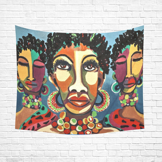 Wall Tapestry African Women 60"x 51"