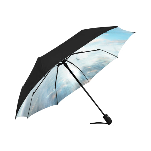 Anti-UV Automatic Ascension Umbrella (Underside Printing)