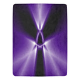 FOX PRODUCTS- Ultra-Soft Micro Fleece Blanket 60" x 80" The Purple Attack