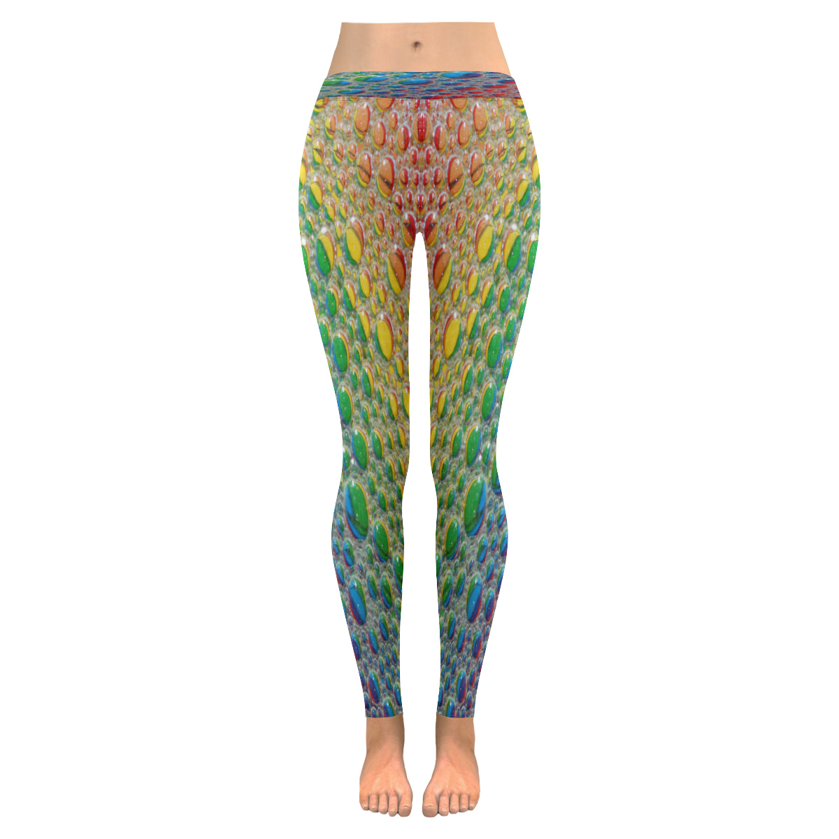 Leggings Rainbow Drops- Women/Kids