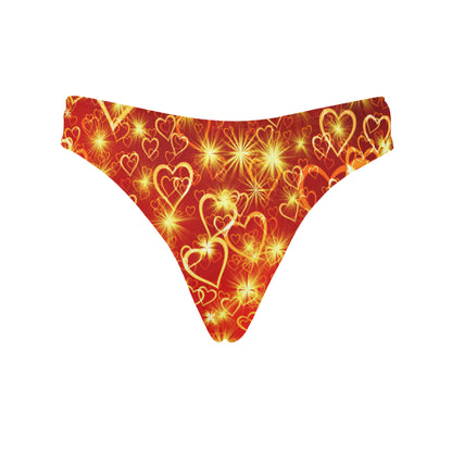 Women's Classic Thong Valentine's Sparkle (Model L5)