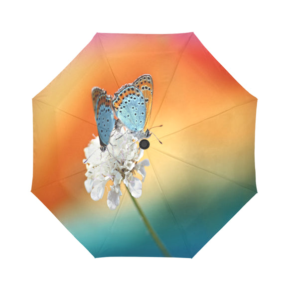 Automatic Foldable Butterfly Stem Umbrella