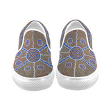 Slip-On Canvas Women's Aboriginal Shoes (Model 019)