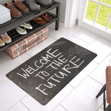 FOX PRODUCTS- Doormat 30"x18"(Rubber) Welcome To The Future Doormat