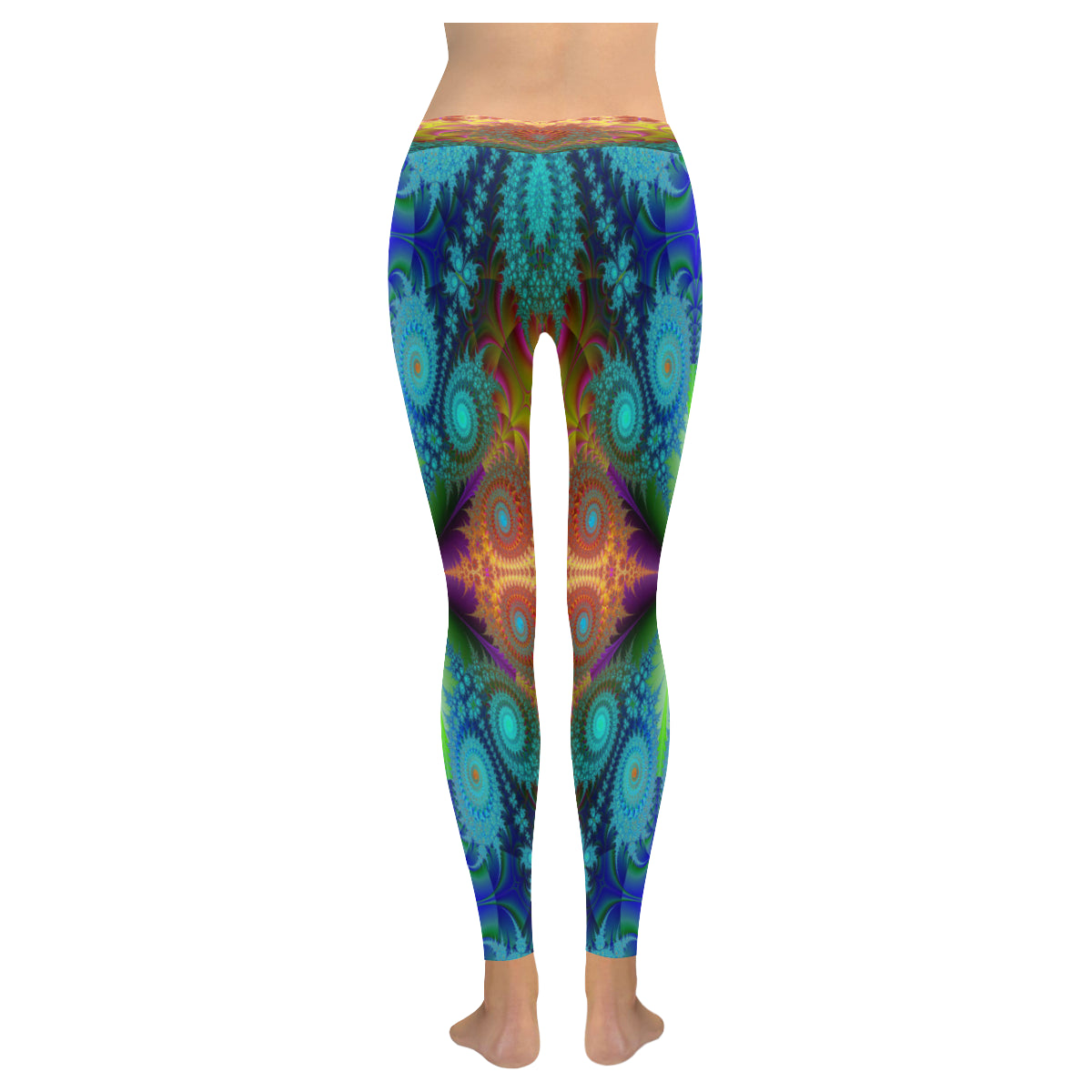 Women's Leggings Fractal (Made in USA)