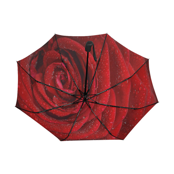 Anti-UV Automatic Rosa Umbrella (Underside Printing) (Model U06)