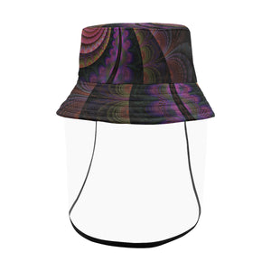Women's Bucket Wonderland Hat With Removable Protective Face Shield