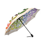 Anti-UV Automatic Mandala Rainbow Umbrella