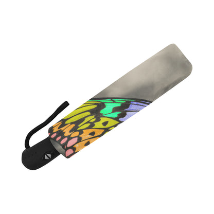 Anti-UV Color Gray Butterfly Automatic Umbrella