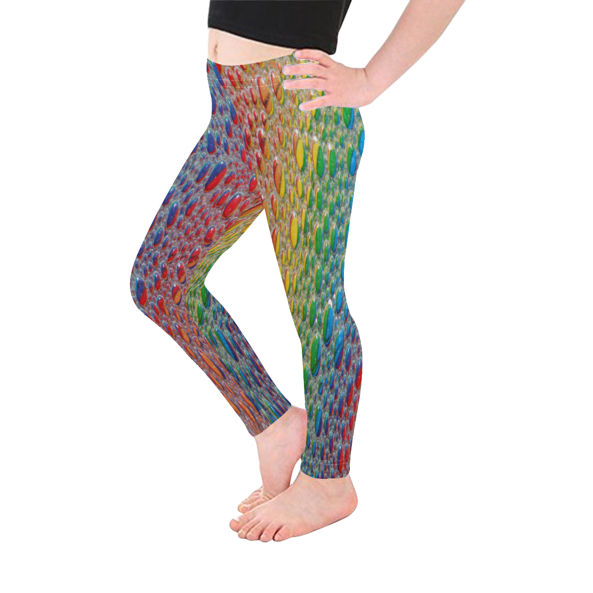 Leggings Rainbow Drops- Women/Kids