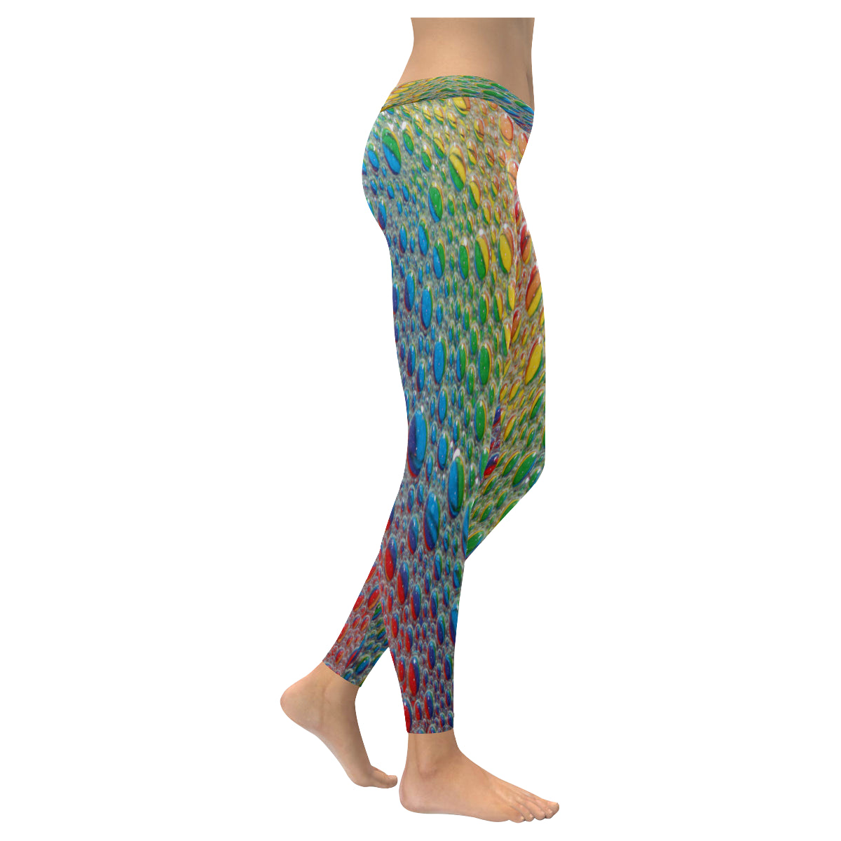 Leggings Rainbow Drops- Women/Kids