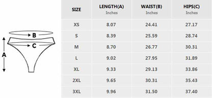 Underwear Women's Classic Thong, Fractal Lily (Model L5)