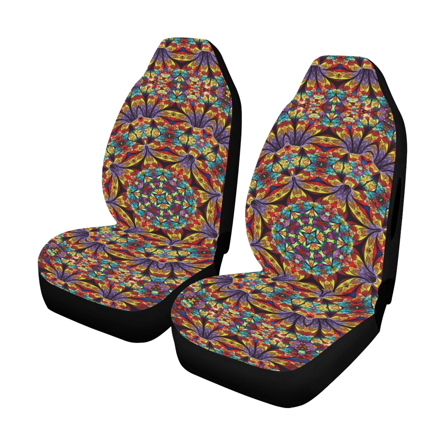 FOX PRODUCTS - Car Seat Cover Airbag Compatible(Set of 2) - The Kaleidoscope