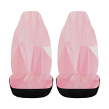 FOX PRODUCTS - Car Seat Cover Airbag Compatible - "Pixel Pink" - (Set of 2)