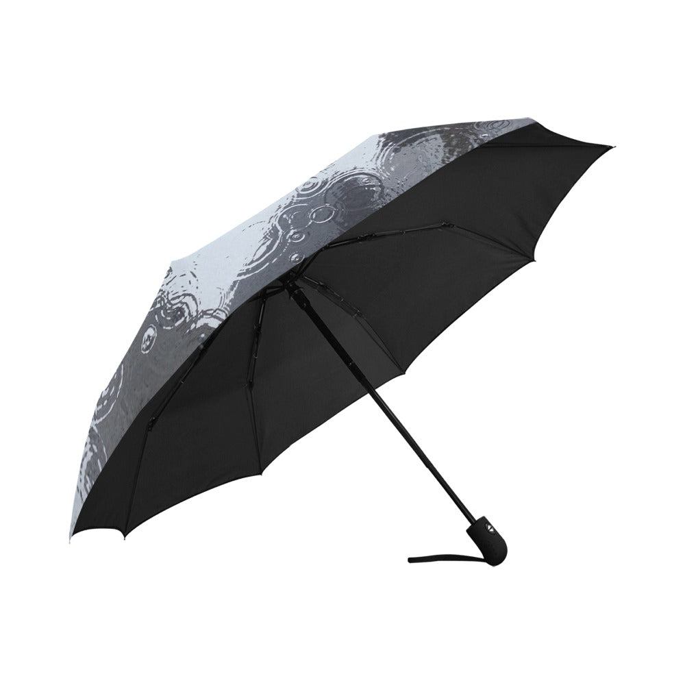 Anti-UV Automatic Umbrella - Rainy Skylines -  (Outside Printing)(Model U09)