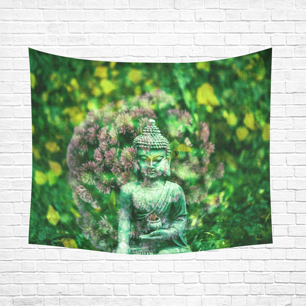 Wall Tapestry Buddha Leaves 60"x 51"  (3 colors)