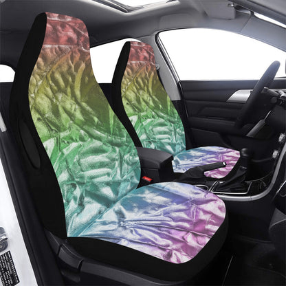 Car Seat Cover Rainbow Crush Airbag Compatible (Set of 2)