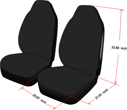 Car Seat Cover Quilt Airbag Compatible (Set of 2)