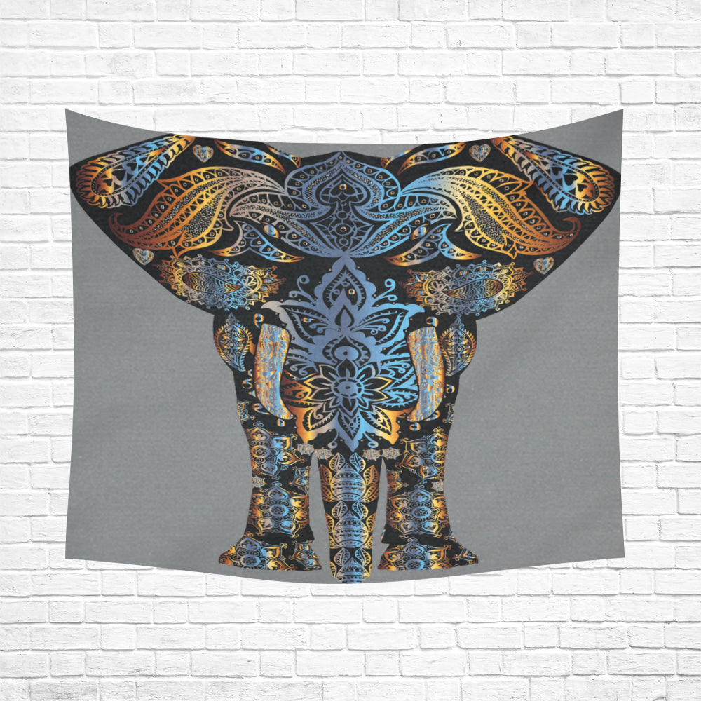 Wall Tapestry Elegant Elephant 60"x 51" (7 colors)