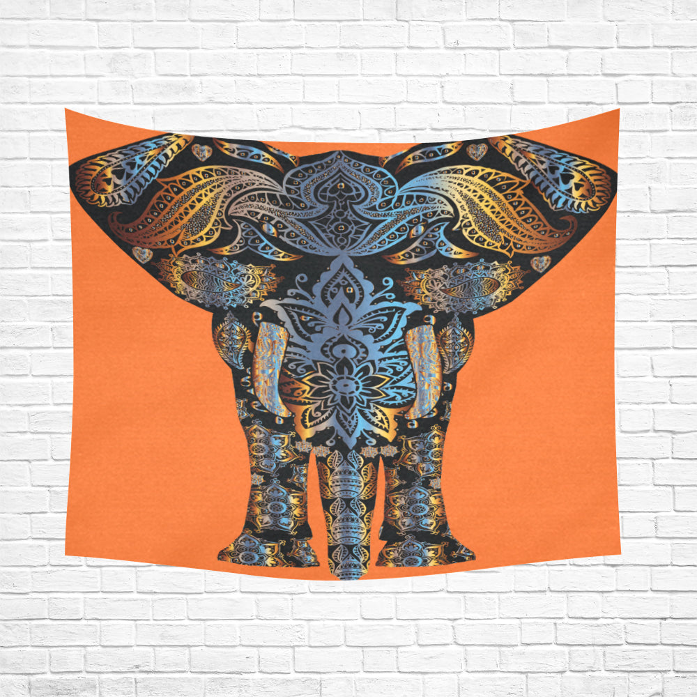 Wall Tapestry Elegant Elephant 60"x 51" (7 colors)