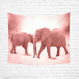 Wall Tapestry Elephants 60"x 51" (3 colors)