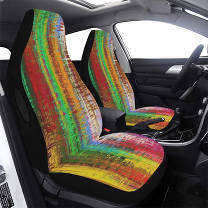 FOX PRODUCTS - Car Seat Cover Airbag Compatible - "Rainbow Fleet" - (Set of 2)