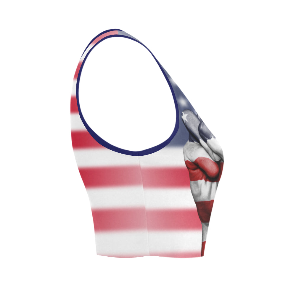 Sports Bra Peace USA- Women